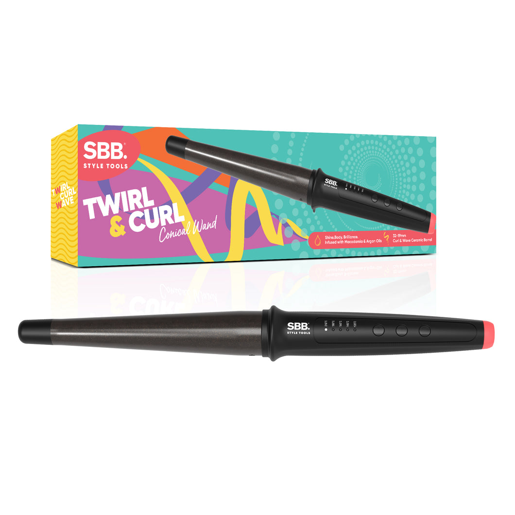 Twirl & Curl Conical Wand