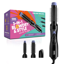 Load image into Gallery viewer, 3-in-1 Blowdry &amp; Style 500W Hot Air Styler
