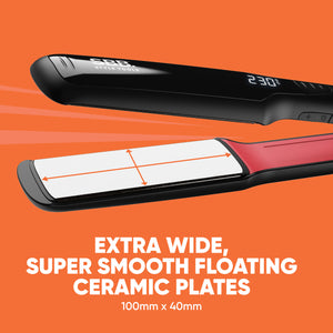 Straight Up Shine XL Ceramic Hair Straightener