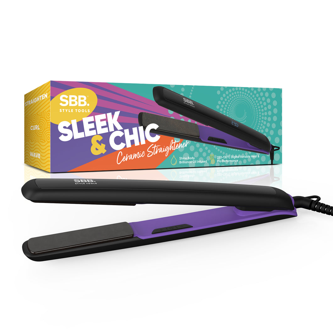 Sleek & Chic Ceramic Straightener